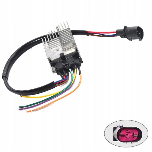 фото №1, Блок управления вентилятора skoda octavia 2.0 fsi 2004-