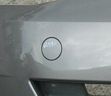 Купити Заглушка фаркоп перед vw golf vii 5g0807241 w-wa