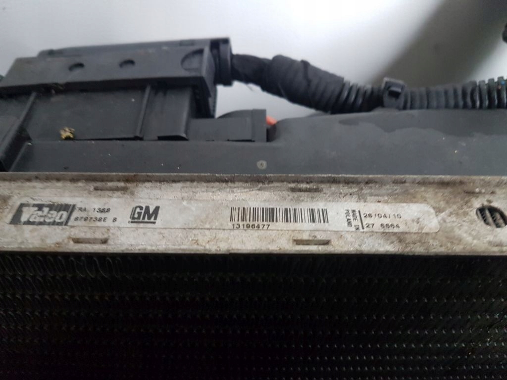 фото №6, Fiat croma дизель комплект радіатор вентилятор