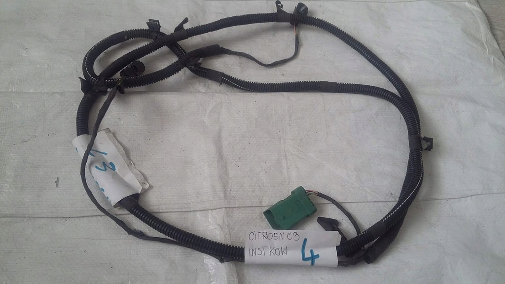 фото №1, Citroen c3 электропроводка задняя pdc парктроник
