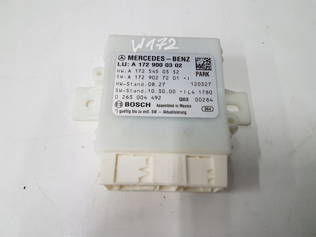 фото №1, Модуль паркування pdc mercedes slk w172 r172 11-