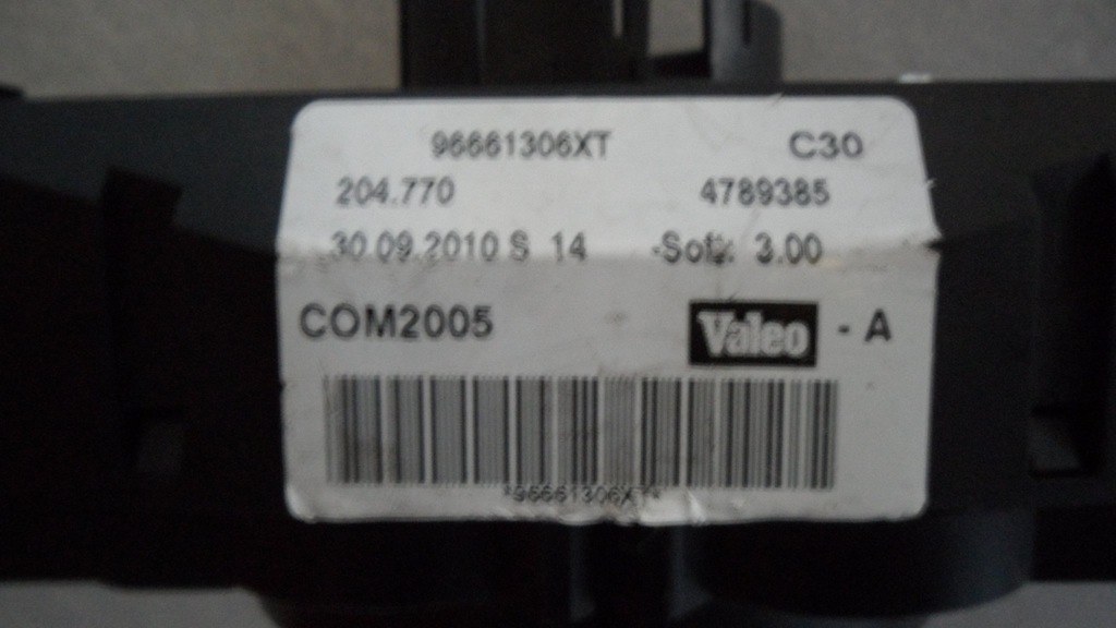 фото №5, Перемикач комбінований 96661306 xt do peugeot 207