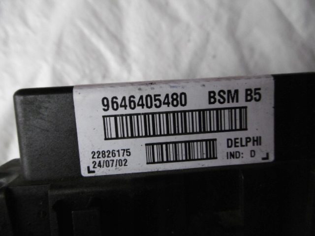 фото №4, Citroen c3 бортовий комп'ютер модуль bsm b5