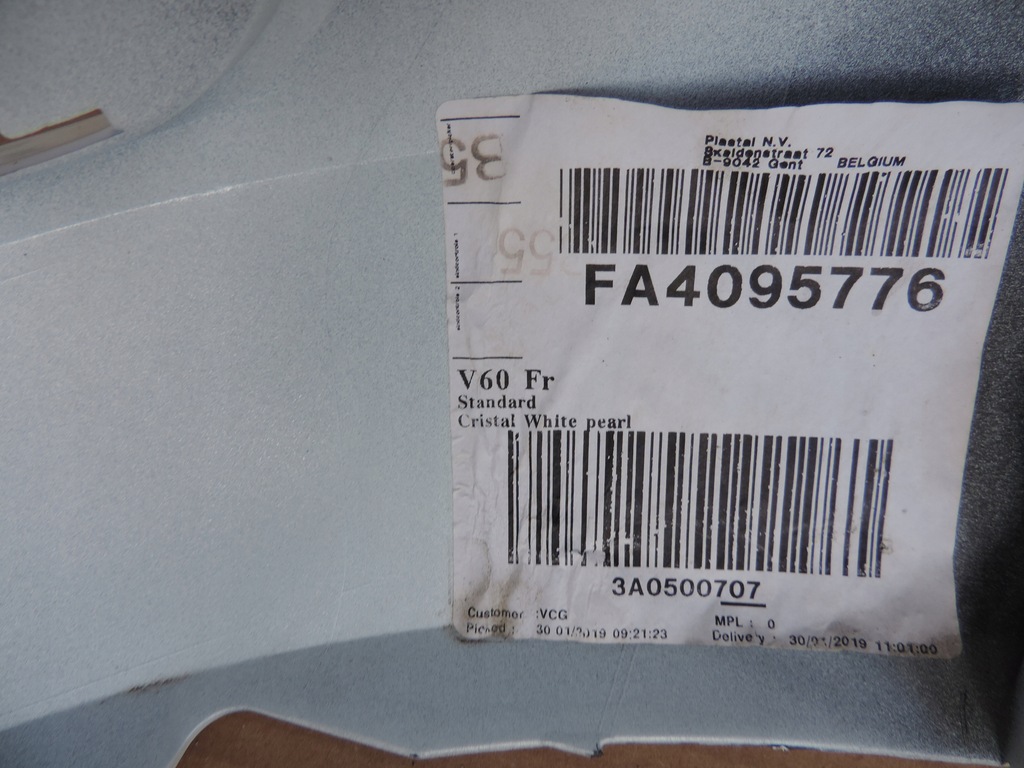 фото №13, Volvo v60 v 60 2018 2019 передній бампер