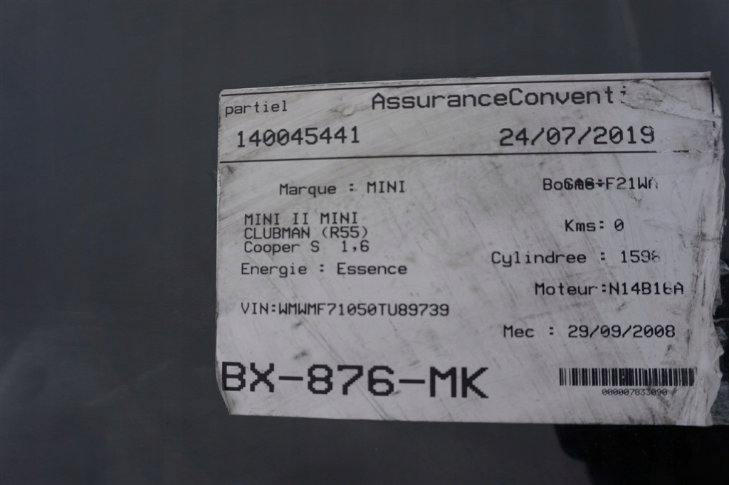 Mini cooper s r56 1.6 t приводной вал левая перед автоматическая коробка передач Оригинал