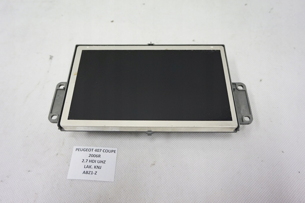 фото №1, Дисплей lcd peugeot 407 coupe 9660361080