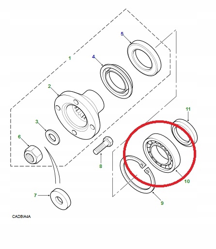 фото №3, Подшипник вала редуктор defender discovery 1 2 ntn