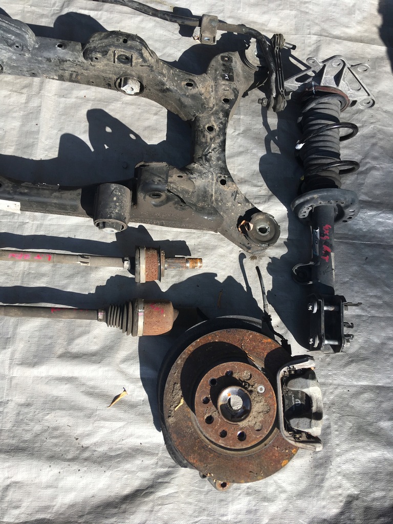 фото №5, Renegade підрамник важіль амортизатор поворотний кулак задня