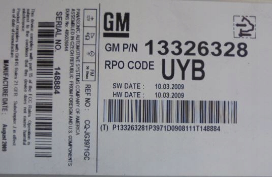 фото №7, Opel insignia радіо програвач дисків cd 13326328