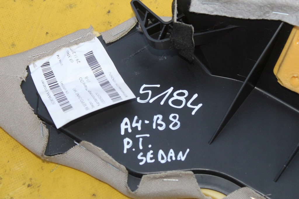 фото №8, Обшивка заднього сидіння правий audi a4 b8 sedan