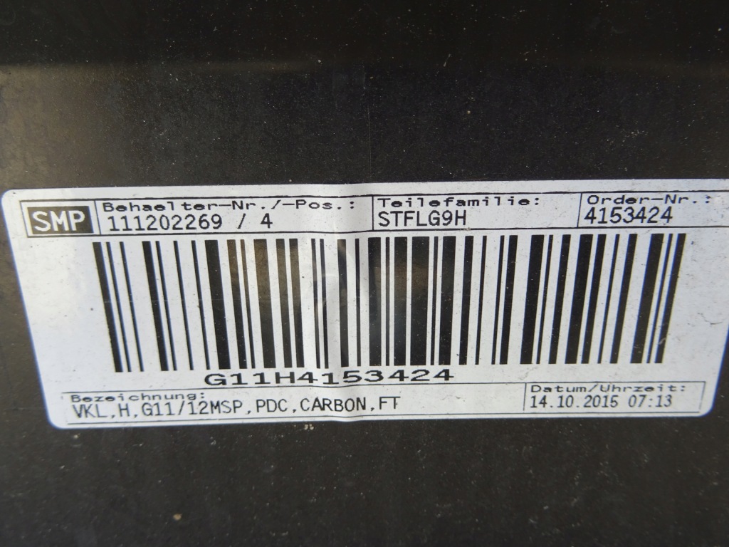 фото №10, Бампер задня bmw 7 vii g11 g12 m-pakiet гарний задній