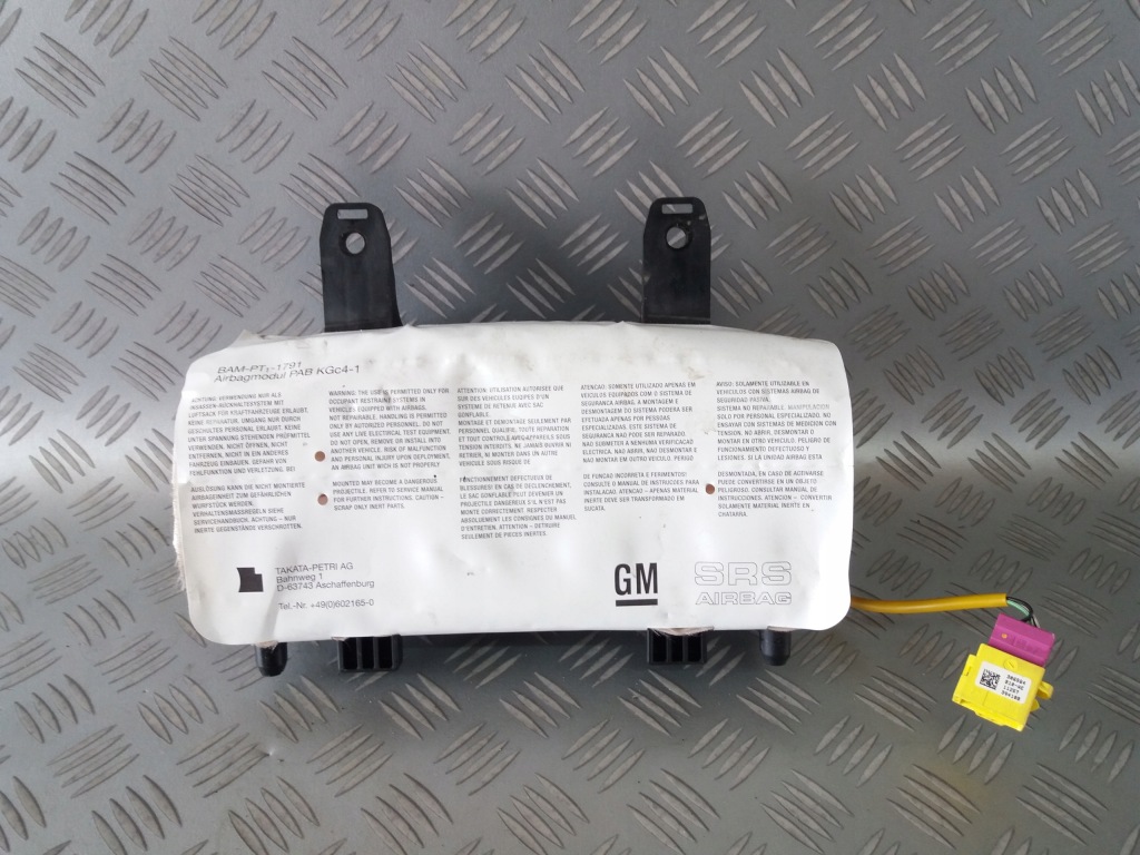Купить 13250506 подушка пассажира air bag opel meriva b