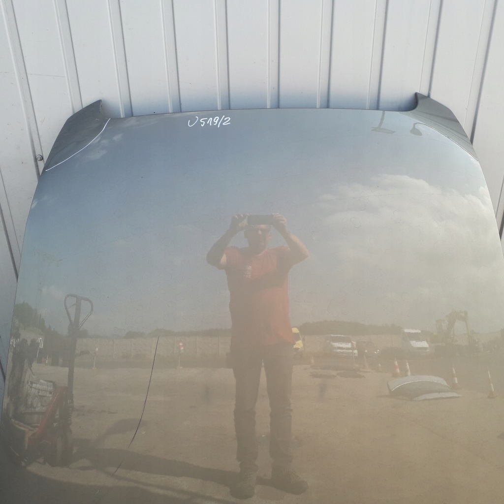 Audi a6 c6 капот крышка двигателя золотая повреждённая Оригинал