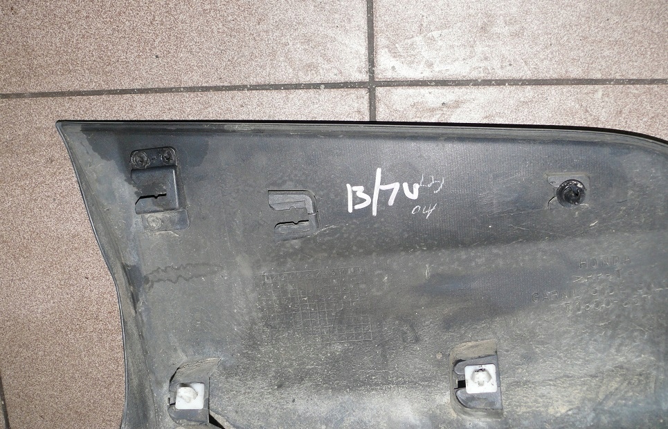 фото №5, Накладка порог порог левая honda civic vii type-s 3d nh674p