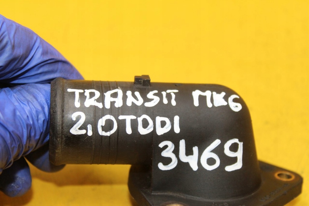 фото №6, Корпус термостата transit mk6 2.0 tddi