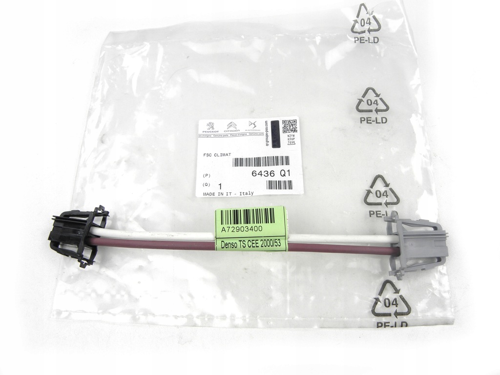 фото №1, Жгут штекер обдув вентилятор citroen c4 picasso