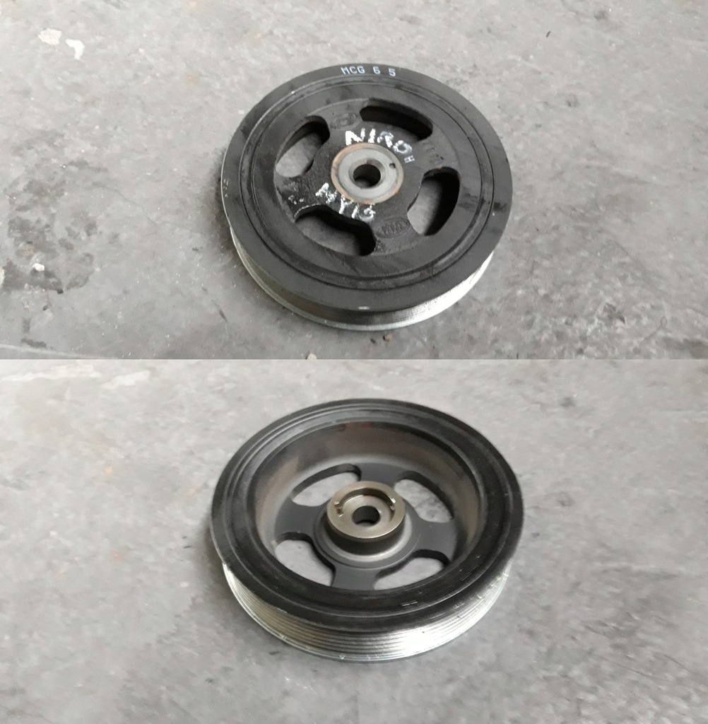 фото №1, Kia niro 2018 1.6 гібрид шків колінчастого вала