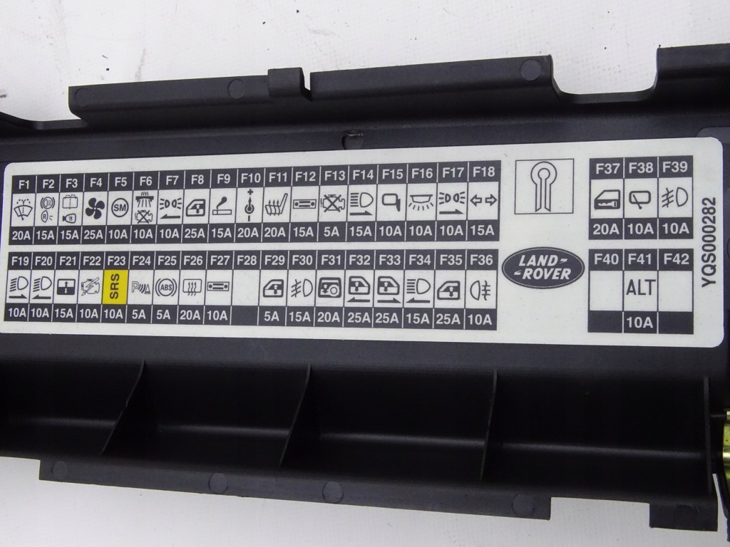 фото №3, Land rover freelander i 96-06 крышка предохранителей