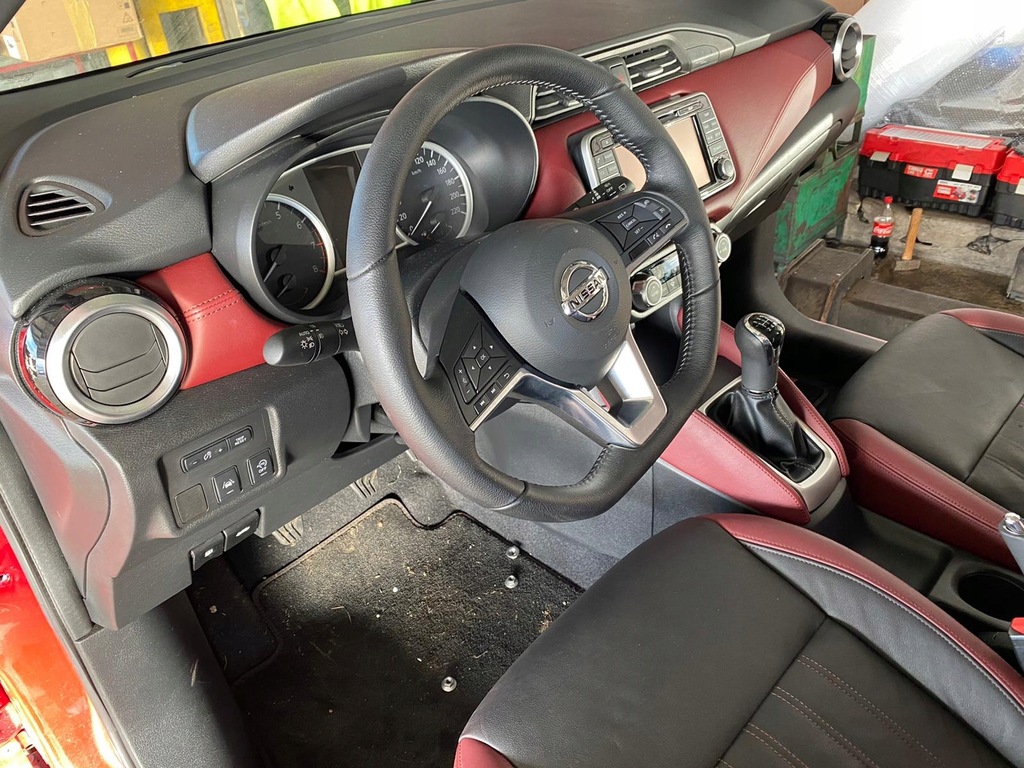 фото №14, Nissan micra k14 воздуховод кожаный