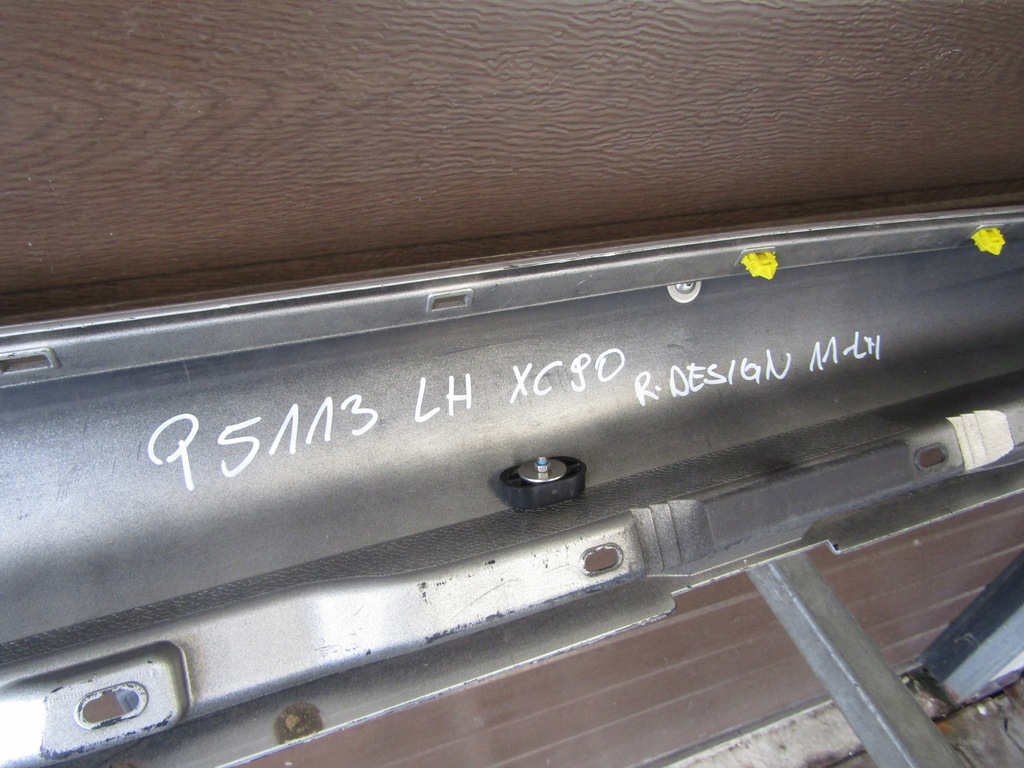 фото №14, Молдинг порог левая volvo xc90 r-design порог