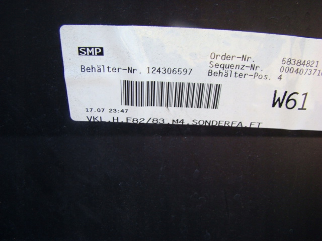 фото №9, Bmw f-82/83 m-4-zderzak задняя задний