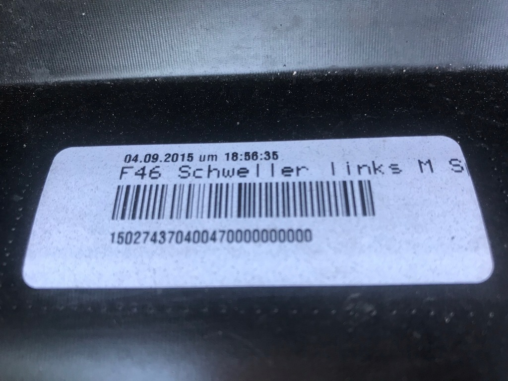 фото №4, Bmw 2 f46 молдинг порог m-pakiet левая