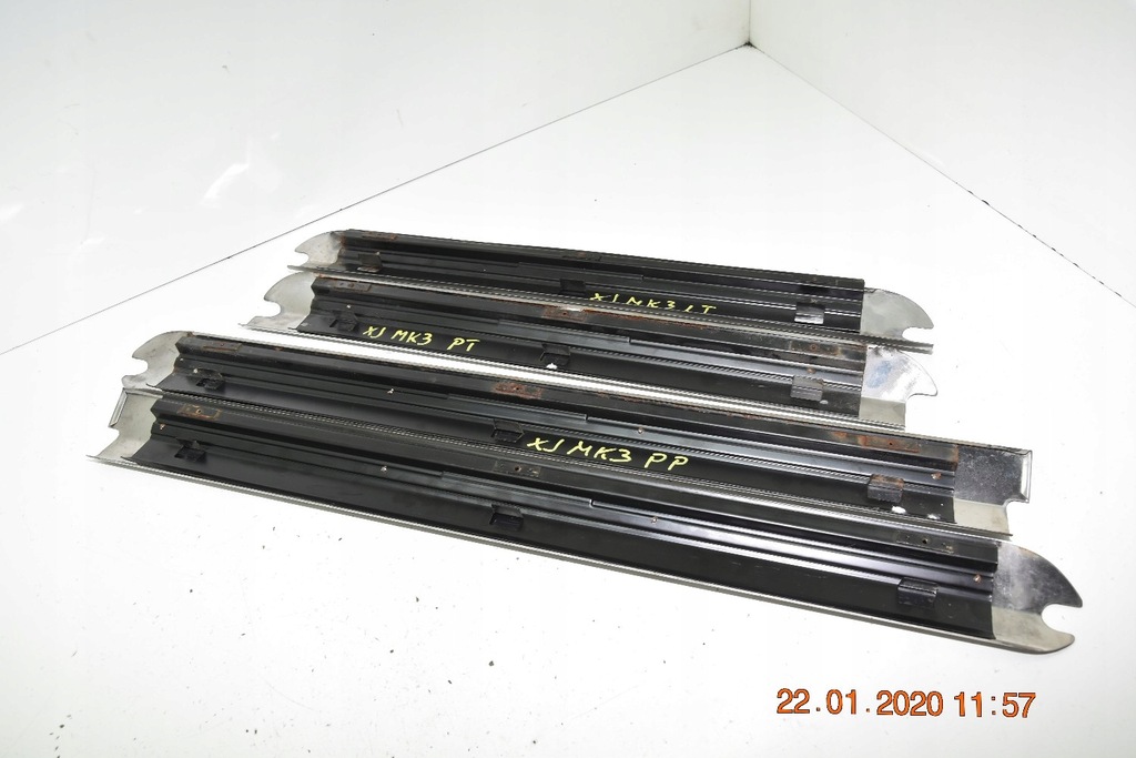 фото №6, Jaguar xj xj12 87r mk3 daimler накладки пороговые 4szt накладки молдинг