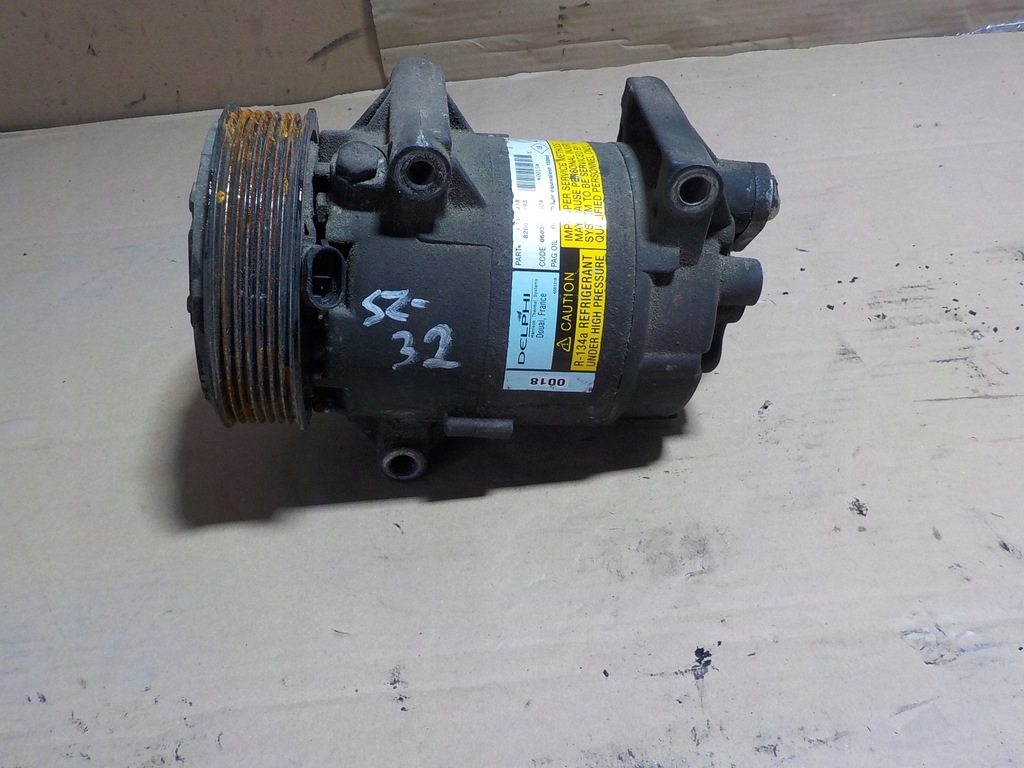 фото №1, Scenic ii 1.9 компресор кондиціонера 8200309193