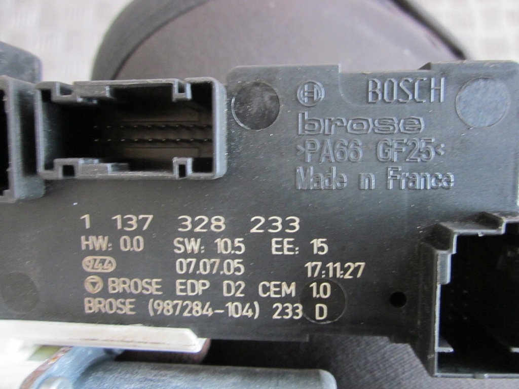 фото №8, Моторчик стекло правый перед peugeot 407 04-07r