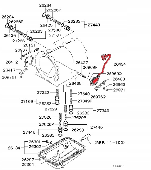 фото №8, Датчик фільтра пального mitsubishi l200 2.5did 06- оригінал mitsubishi 1770a0