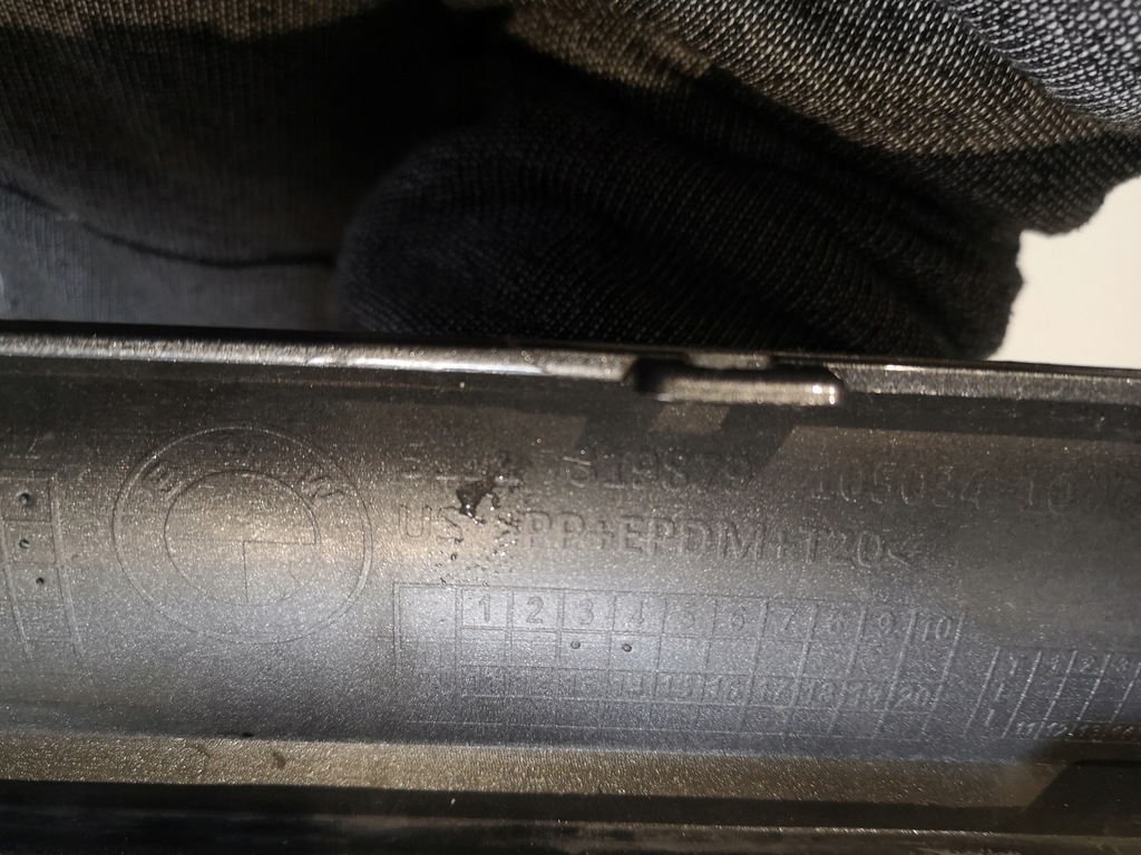 фото №8, Bmw x6 e71 - спойлер dół бампера задня оригінал