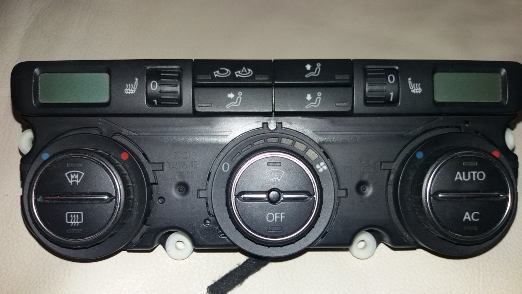 фото №1, Passat b 6 lift панель блок управления кондиционер wrocław