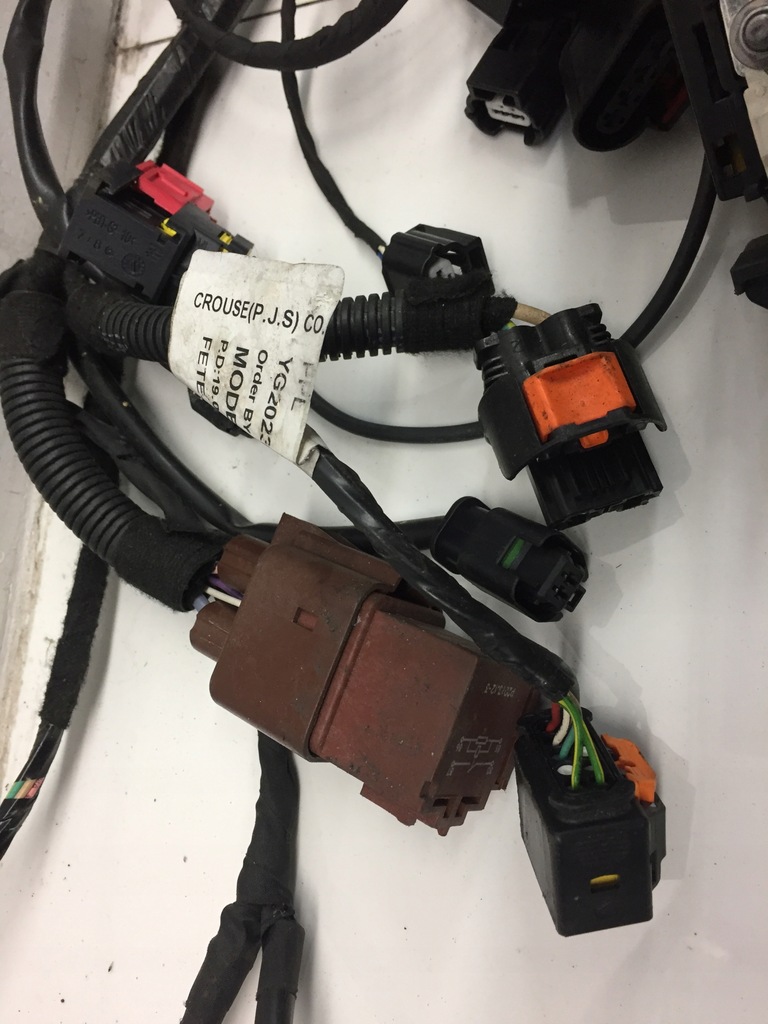 фото №5, Peugeot 2008 lift электропроводка жгут pod капот