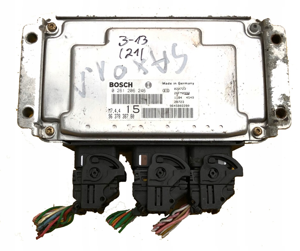 Купити Бортовий комп'ютер блок керування двигуна citroen peugeot 0261206246 9637838780