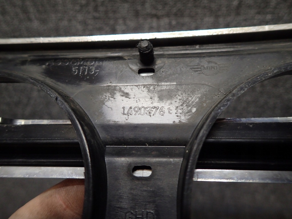 фото №3, Решітка радіатора хром капот mini cooper s r52 r50