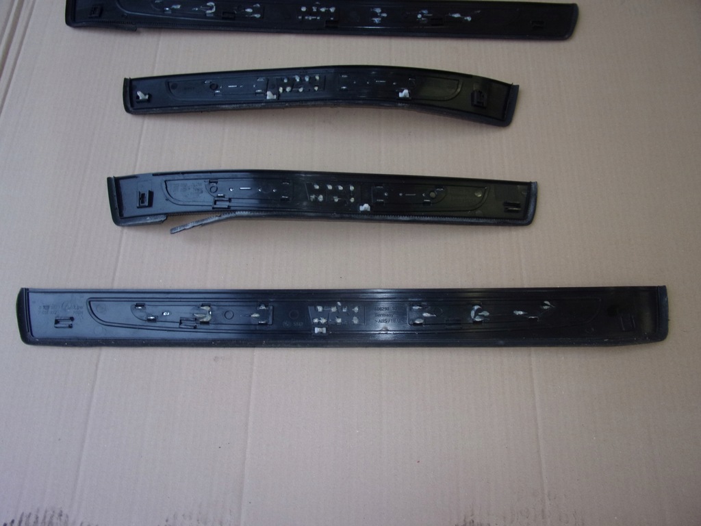 фото №6, Накладки порогові накладки kompl. bmw 7 e65 01- хром