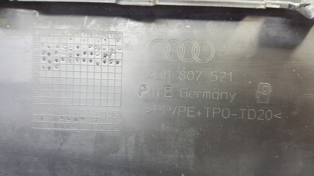 фото №8, Audi a7 4g8 спойлер бампера задняя 4g8807521