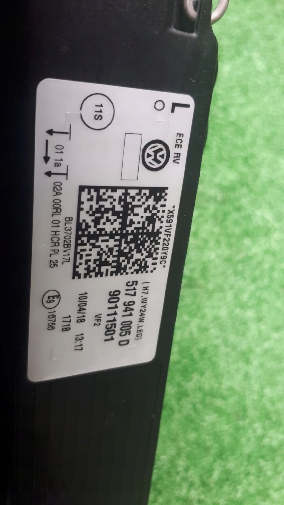 фото №4, Vw golf sportsvan lift led лампа передняя