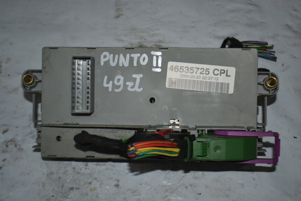 фото №1, Коробка bsi запобіжників fiat punto ii 46535725
