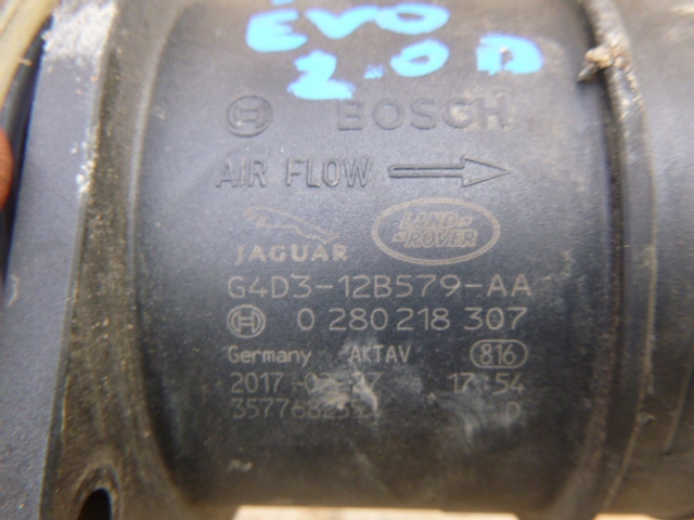 Расходомер g4d3-12b579-aa range rover jaguar Цена