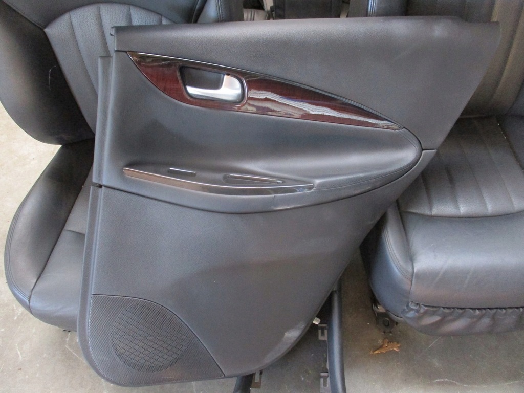 фото №7, Обивка сиденья кожа infiniti qx50 qx 50 czarna