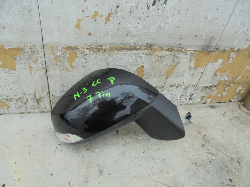 фото №1, Зеркало правое чёрные renault megane 3 iii cc cabrio anglik