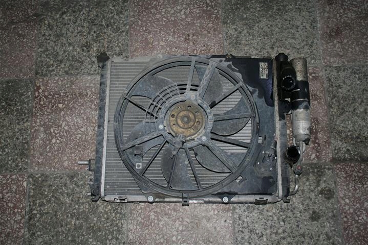 фото №2, Комплект радіатор+ вентилятор clio ii 1,9dti