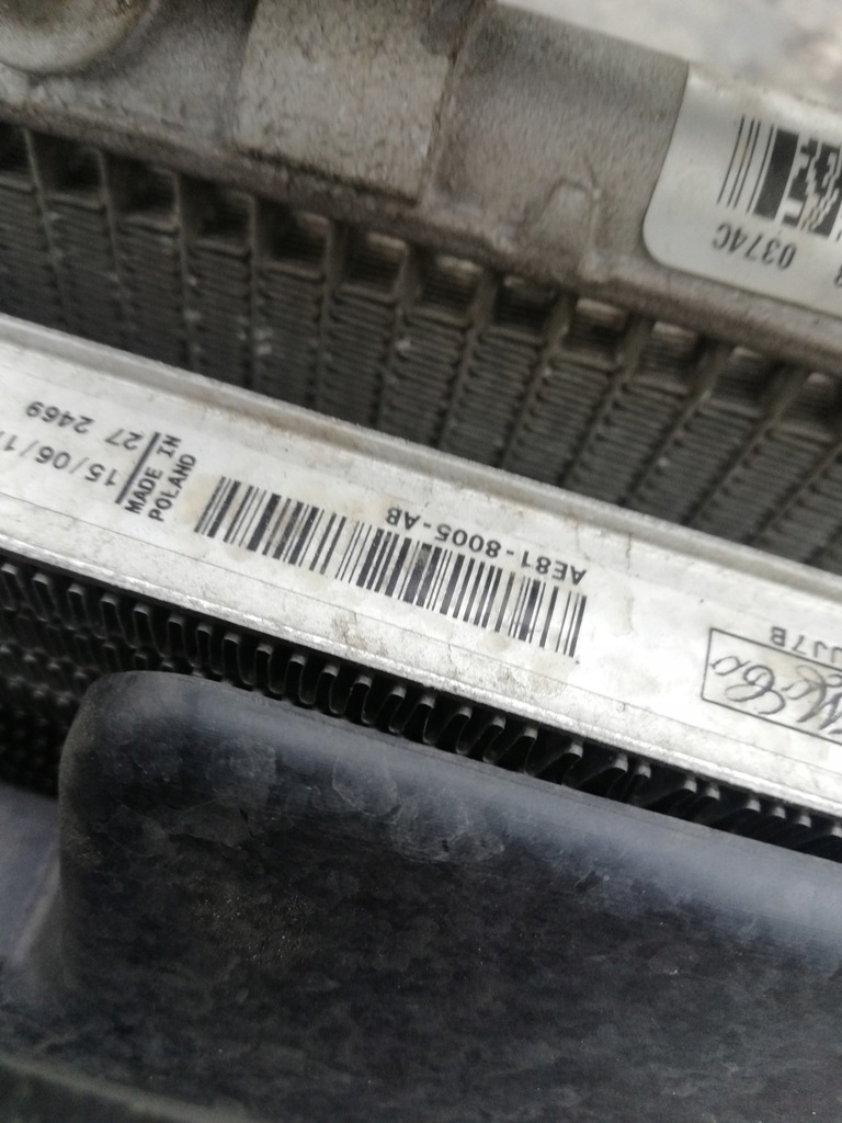 фото №5, Ford b-max радіатор радіатор 1.6 b автоматична коробка передач