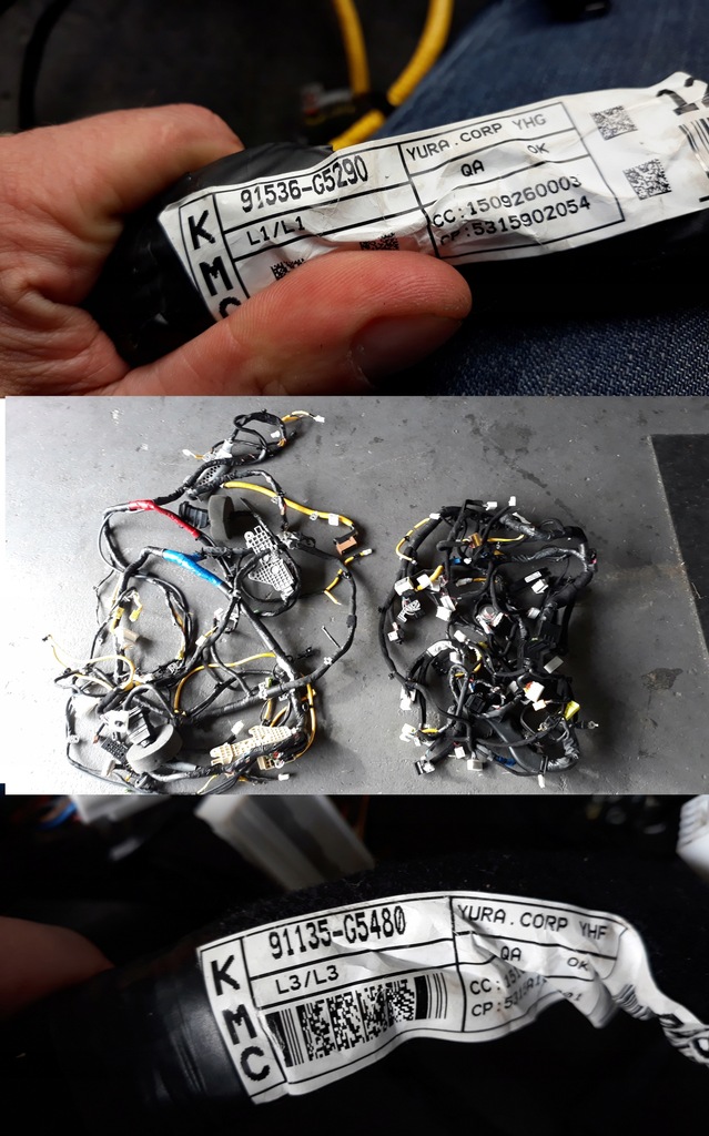 фото №1, Kia niro 2016-18 джгут електропроводка консолі салону