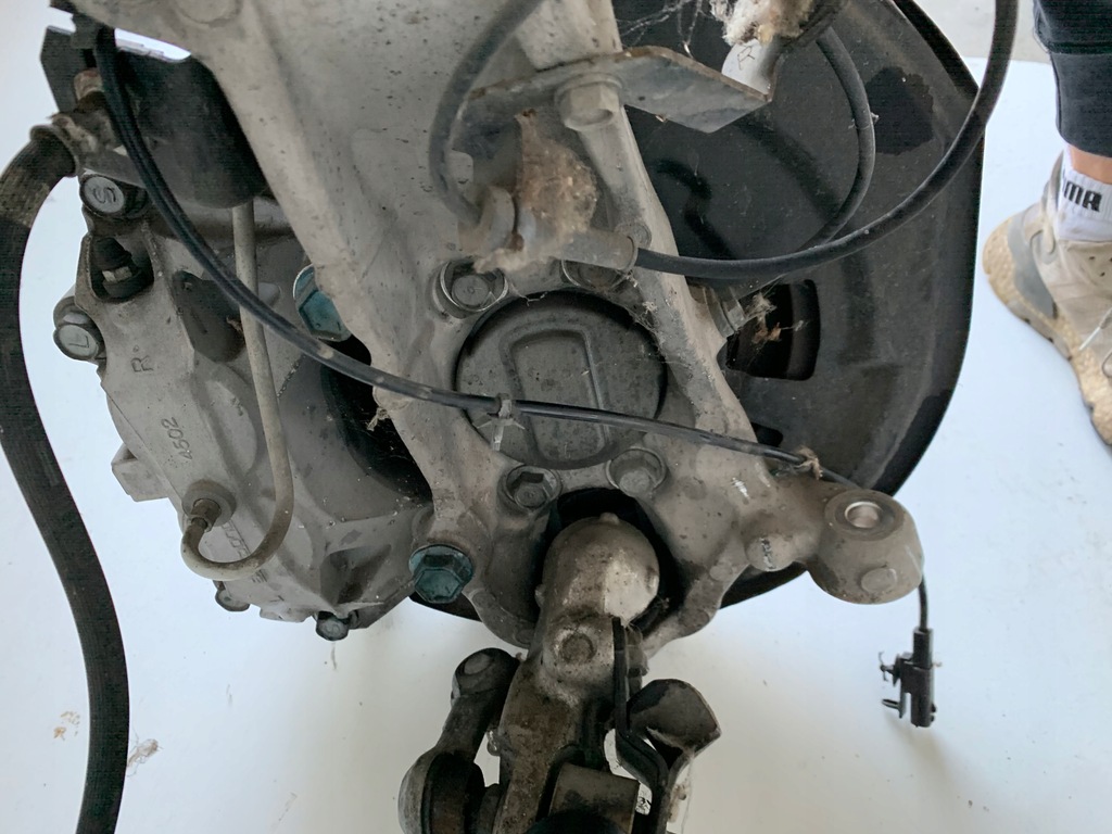 фото №12, Infiniti q50s 3.5 b поворотний кулак передня ліва права амортизатор важіль перед