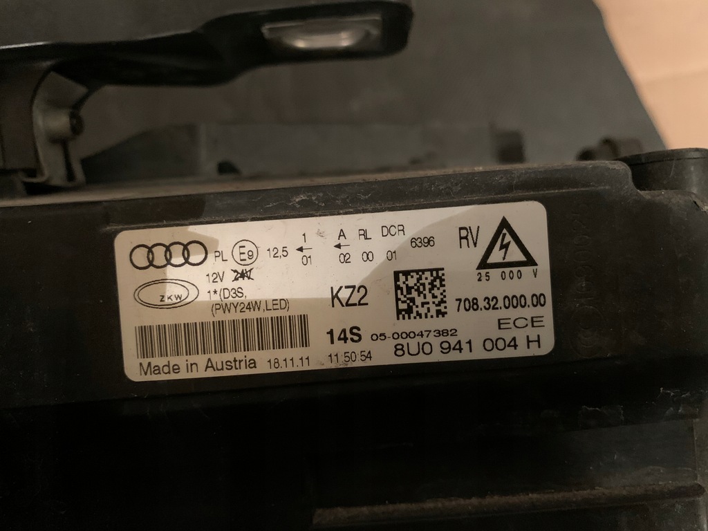 фото №5, Audi q3 11-14 правая лампа ксенон