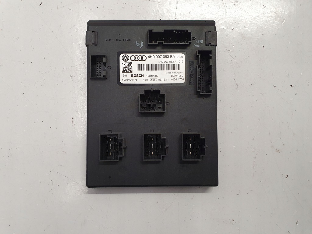 фото №1, Audi a6 c7 модуль комфорта 4h0907063ba