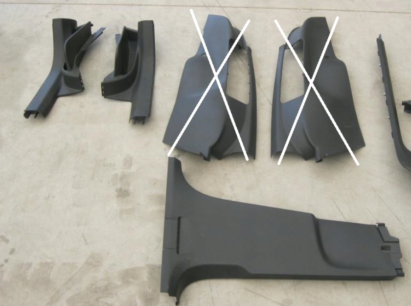 фото №1, Vw tiguan 5n поріг пороги пластик пластики салону