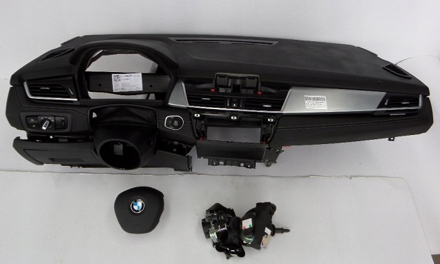 фото №1, Bmw 2 ii f45 приборная панель консоль подушка безопасности подушка ремни or